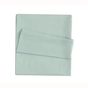 Linens Mix Match Pamuk Saten Yeşil King Size Çarşaf