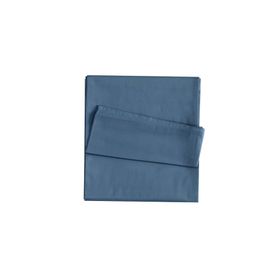 Linens Mix Match Saten İndigo Tek Kişilik Çarşaf