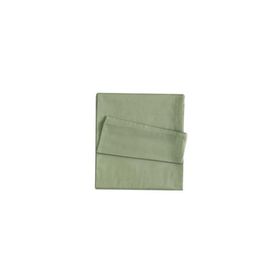 Linens Mix Match Saten Yeşil Tek Kişilik Lastikli Çarşaf