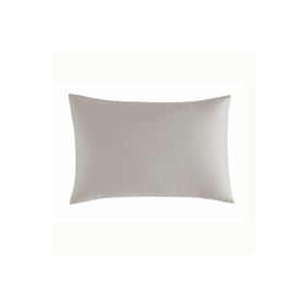 Linens Mix Match Taş Pamuk Saten 2'li Standart Yastık Kılıfı Seti