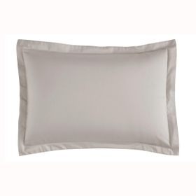 Linens Mix Match Taş Pamuk Saten 2'li Volanlı Yastık Kılıfı Seti