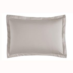 Linens Mix Match Taş Pamuk Saten 2'li Volanlı Yastık Kılıfı Seti