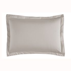 Linens Mix Match Taş Pamuk Saten 2'li Volanlı Yastık Kılıfı Seti