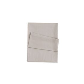 Linens Mix Match Taş Pamuk Saten Çift Kişilik Çarşaf