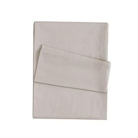 Linens Mix Match Taş Pamuk Saten Çift Kişilik Çarşaf
