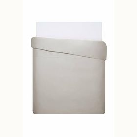 Linens Mix Match Taş Pamuk Saten Çift Kişilik Nevresim Kılıfı