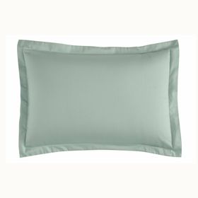 Linens Mix Match Yeşil Pamuk Saten 2'li Volanlı Yastık Kılıfı Seti