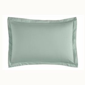 Linens Mix Match Yeşil Pamuk Saten 2'li Volanlı Yastık Kılıfı Seti