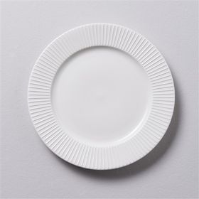 Linens Trend Porselen 27 cm Beyaz Servis Tabağı