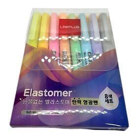 Lineplus Elastomer 8'li Fosforlu Kalem