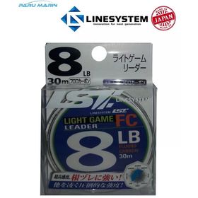 Linesystem Light Game Leader FC 8 Lb. 0.23 mm 8 Lb 3.60 kg 30 mt Misina
