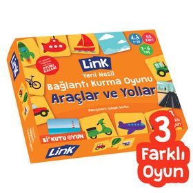 Link - Taşıtlar Bağlantı Kurma Oyunu - Bi Kutu Oyun