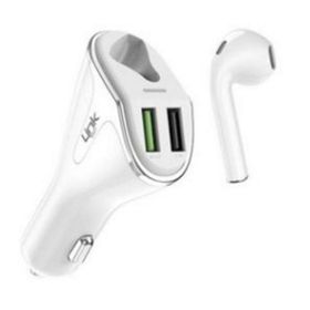 Link Tech B450 Airpods Kulaklıklık ve Qualcomm QC 3.0 Araç Şarj Aleti