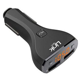Link Tech G6 2.4A Şarj Destekli LCD Ekranlı FM Transmitter