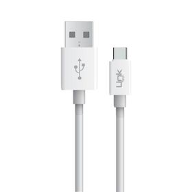 Link Tech K560 2.4A USB Type-C Şarj ve Data Kablosu