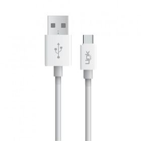 Link Tech K560 2.4A USB Type-C Şarj ve Data Kablosu