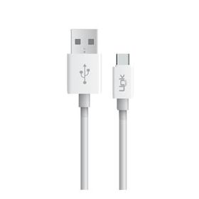 Link Tech K560 2.4A USB Type-C Şarj ve Data Kablosu