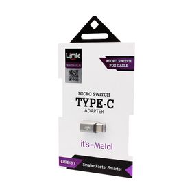 Link Tech O186 Micro USB TYPE-C Dönüştürücü