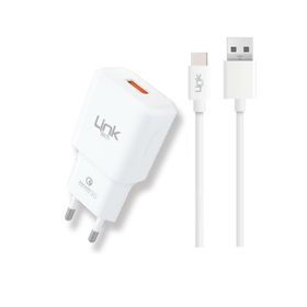 Link Tech T441 12 W Strong Şarj Cihazı ve Micro USB Şarj Kablosu