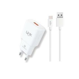 Link Tech T441 12 W Strong Şarj Cihazı ve Micro USB Şarj Kablosu