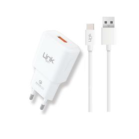 Link Tech T441 12 W Strong Şarj Cihazı ve Micro USB Şarj Kablosu