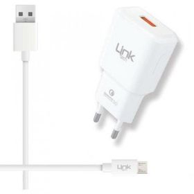 Link Tech T441 12 W Strong Şarj Cihazı ve Micro USB Şarj Kablosu