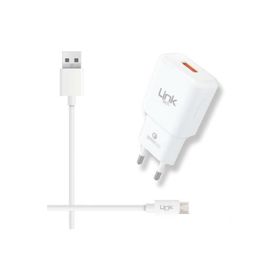 Link Tech T441 12 W Strong Şarj Cihazı ve Micro USB Şarj Kablosu