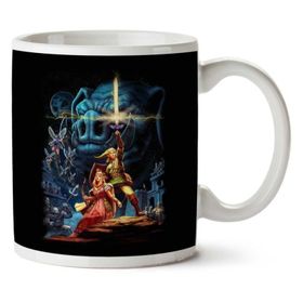 Link Wars A New Triforce Star Wars Zelda Baskılı Kupa
