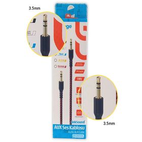 Linkage LKA-01 TPE Başlık Jack Aux Ses Kablosu