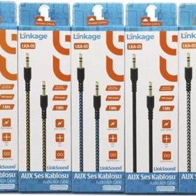 Linkage LKA-01 TPE Başlık Jack Aux Ses Kablosu