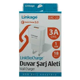 Linkage LKC-23 18 W 3 A Çıkış USB Şarj Adaptör