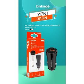 Linkage LKC-37 48W Çakmaklık Araç Hızlı Şarj Aleti