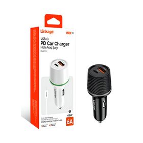 Linkage LKC-37 48W Çakmaklık Araç Hızlı Şarj Aleti