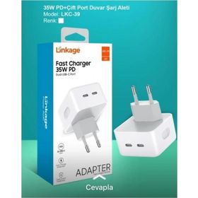Linkage LKC-39 PD 35 W Çift Portlu Şarj Başlığı