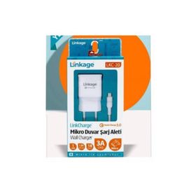 Linkage LKC20 Micro 3 Amper Kablolu Hızlı Şarj Cihazı Seti