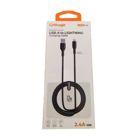 Linkage LKCB-34 12W 2.4A USB-A to Lightning 1.2 mt Şarj Kablo