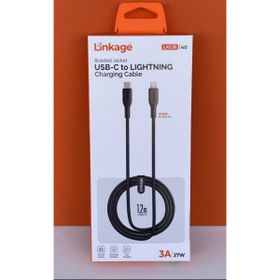 Linkage LKCB-40 27W 3A USB-C to Lightning 1.2 mt Şarj Kablosu