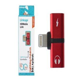 Linkage LKO-7 Süper Uyumlu Lightning Kulaklık ve Şarj Aparatı
