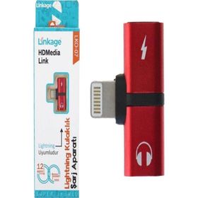 Linkage LKO-7 Süper Uyumlu Lightning Kulaklık ve Şarj Aparatı
