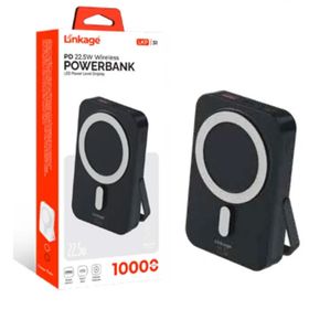 Linkage LKP-51 10.000 mAh 1X Type-C 1X Lightning 1X USB-A Girişli Kablosuz Taşınabilir Powerbank