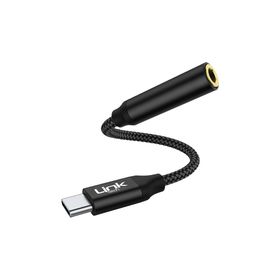 Linktech A195 Type-C 3.5 mm Jack Kırmızı Kulaklık Dönüştürücü