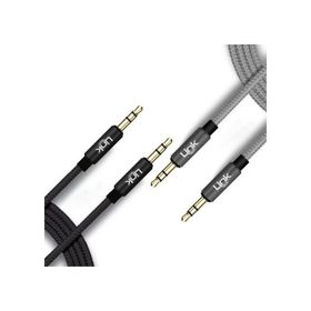 Linktech A580 3.5 mm 2 m AUX Kablo Örgü Ses Aktarım Kablosu