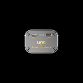 Linktech C122 Strong Gri 10000 mAh Şeffaf Powerbank