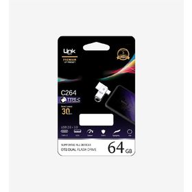 Linktech C264 Premium Dual 64 GB Type-C OTG USB Hafıza Flash Bellek