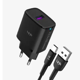 Linktech C306 Safe Type-C Kablolu 22.5W Hızlı Şarj Adaptörü 12'li Paket Şarj Aleti