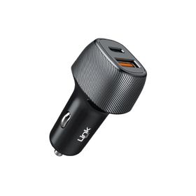 Linktech C497 Safe 38 W Dual USB-C Araç Şarj Aleti