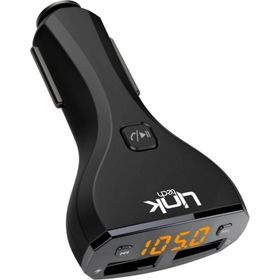 Linktech Car G6 Siyah 2.4A Çift USB Çıkış FM Transmitter LCD Ekran