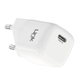 Linktech G820 Supper Silicon Tech 20W PD USB-C Beyaz Şarj Adaptörü Başlık