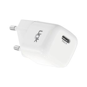 Linktech G820 Supper Silicon Tech 20W PD USB-C Beyaz Şarj Adaptörü Başlık