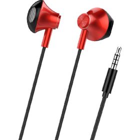 Linktech H335 Kulak İçi Mikrofonlu Kablolu Kırmızı Kulaklık
